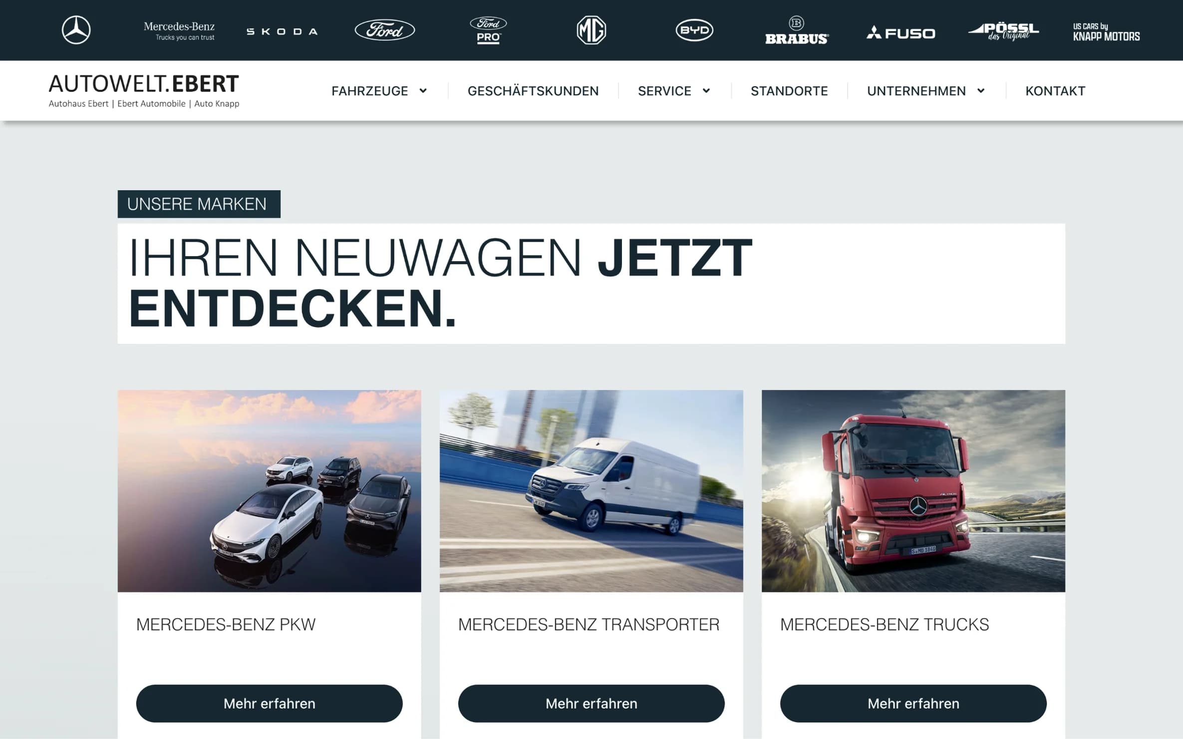 Autowelt Ebert – Fahrzeugangebote