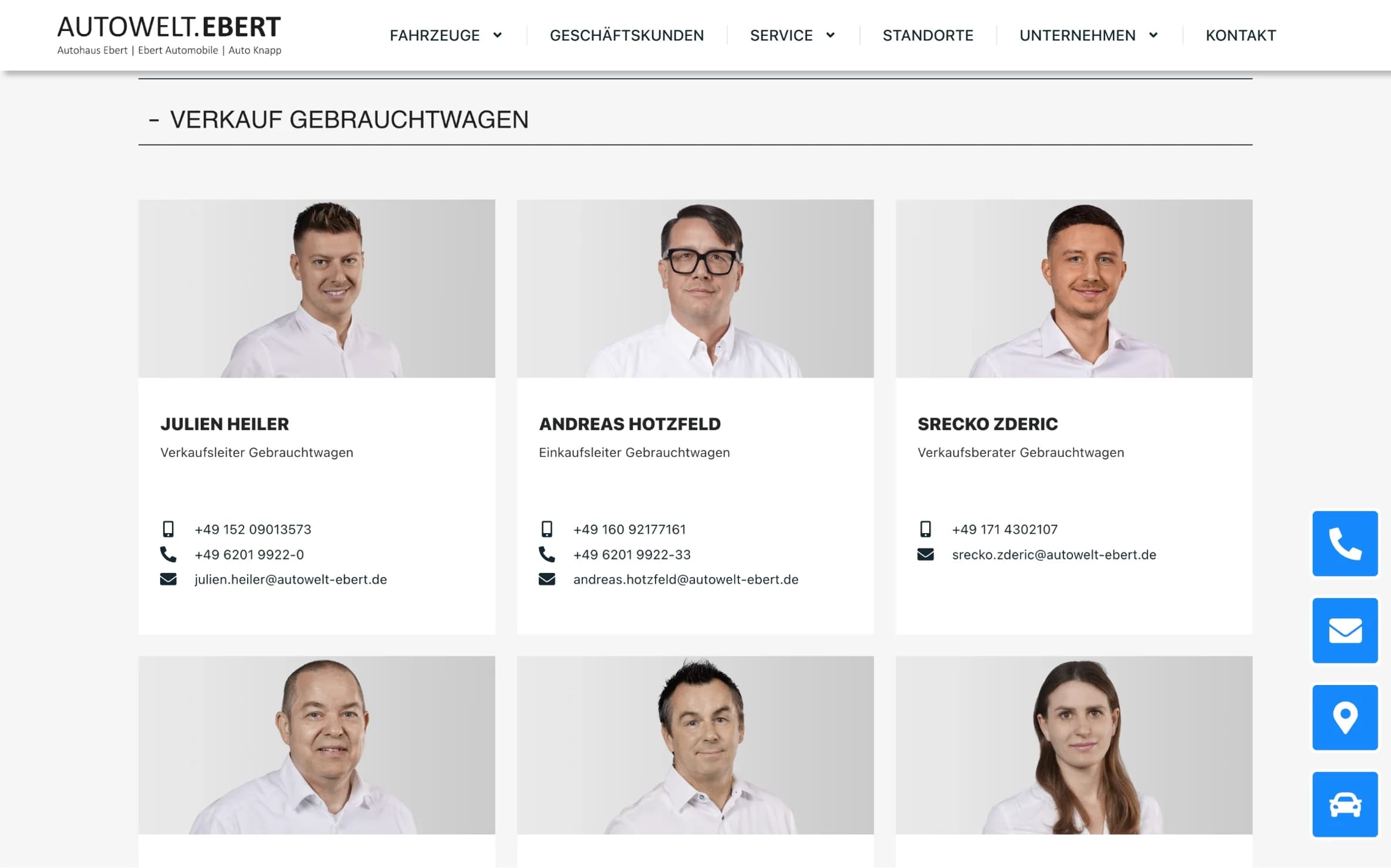 Autowelt Ebert – Standorte