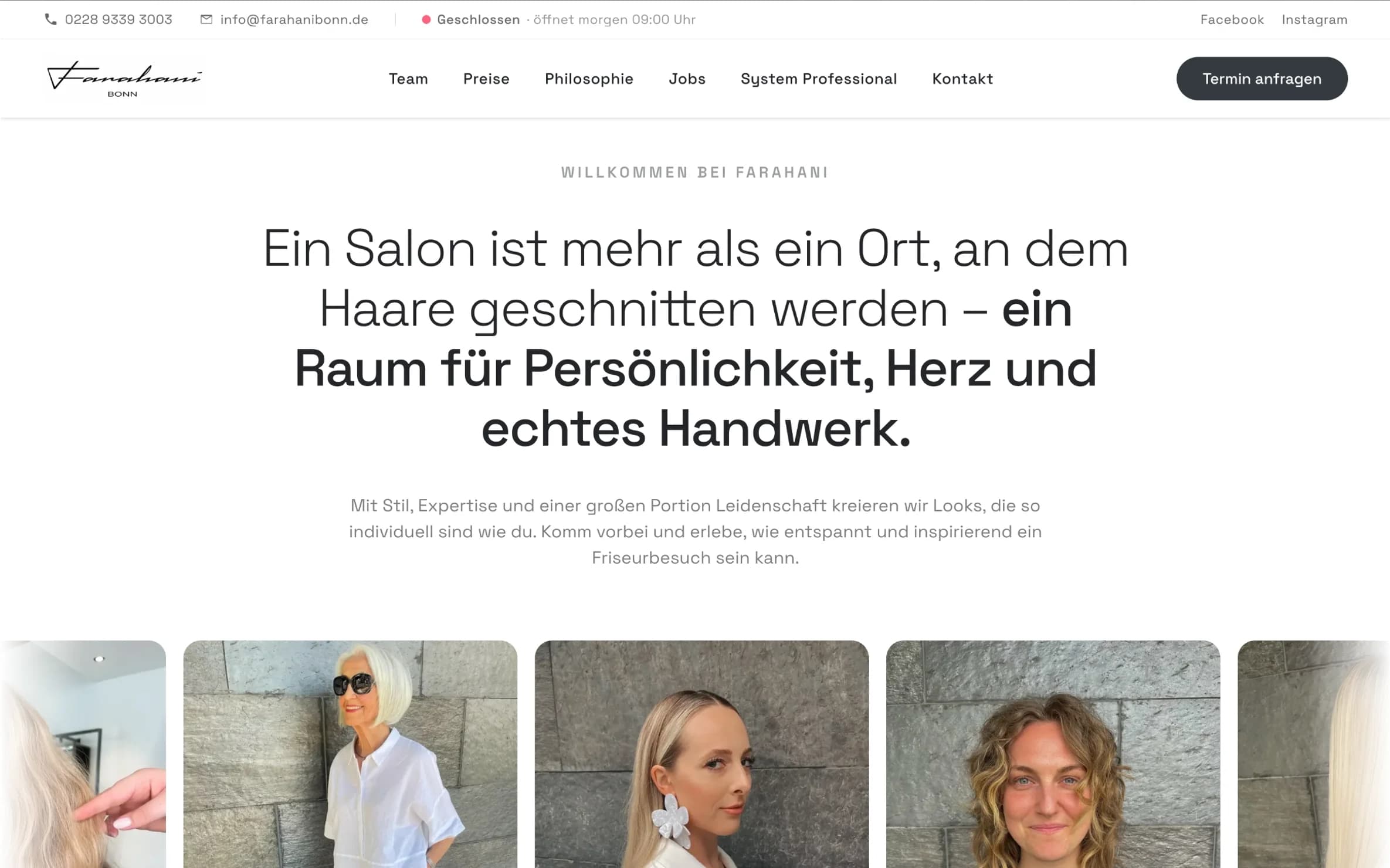 Farahani – Detailansicht
